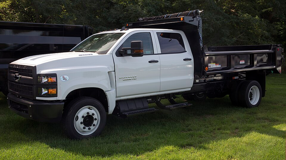 Chevrolet Silverado de serviço como exemplo de aplicação da transmissão Allison 1000